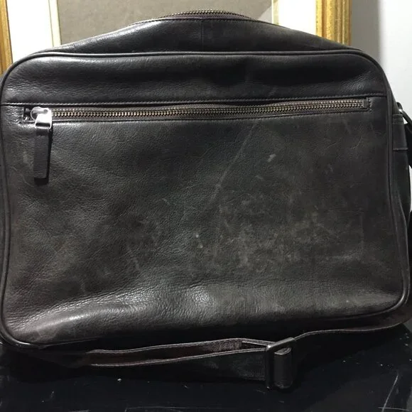 DANIER LEATHER LAPTOP MESSENGER BAGS - Picture 2 of 11